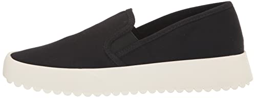 Lucky Brand Women's Gimmony Slip-On Sneaker, Black, 6.5