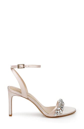 Jewel Badgley Mischka Dallyce Ankle Strap Stiletto Sandal