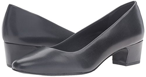 Easy Street Women's Prim Dress Pump, Black, 10 Wide