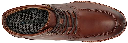 Vince Camuto Men's Kameil Lace Up Boot Fashion, Cuero, 9.5