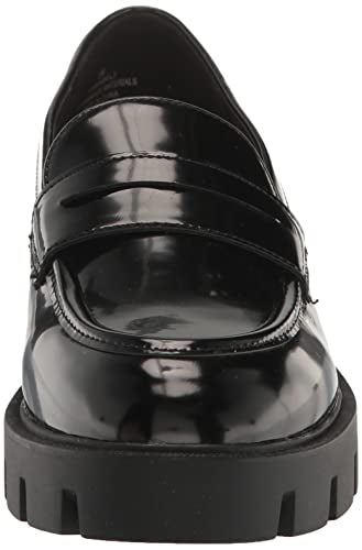 Nine West Women's MAIBEL3 Loafer, Black Patent, 8