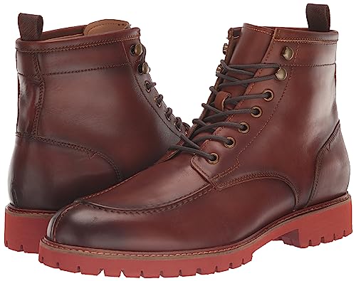 Vince Camuto Men's Kameil Lace Up Boot Fashion, Cuero, 9.5