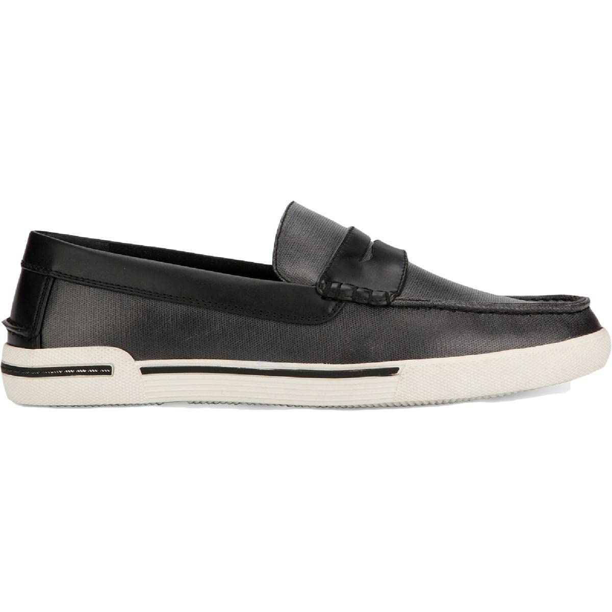 Kenneth Cole Men's UN-Anchor Boat Shoe, Black, 13