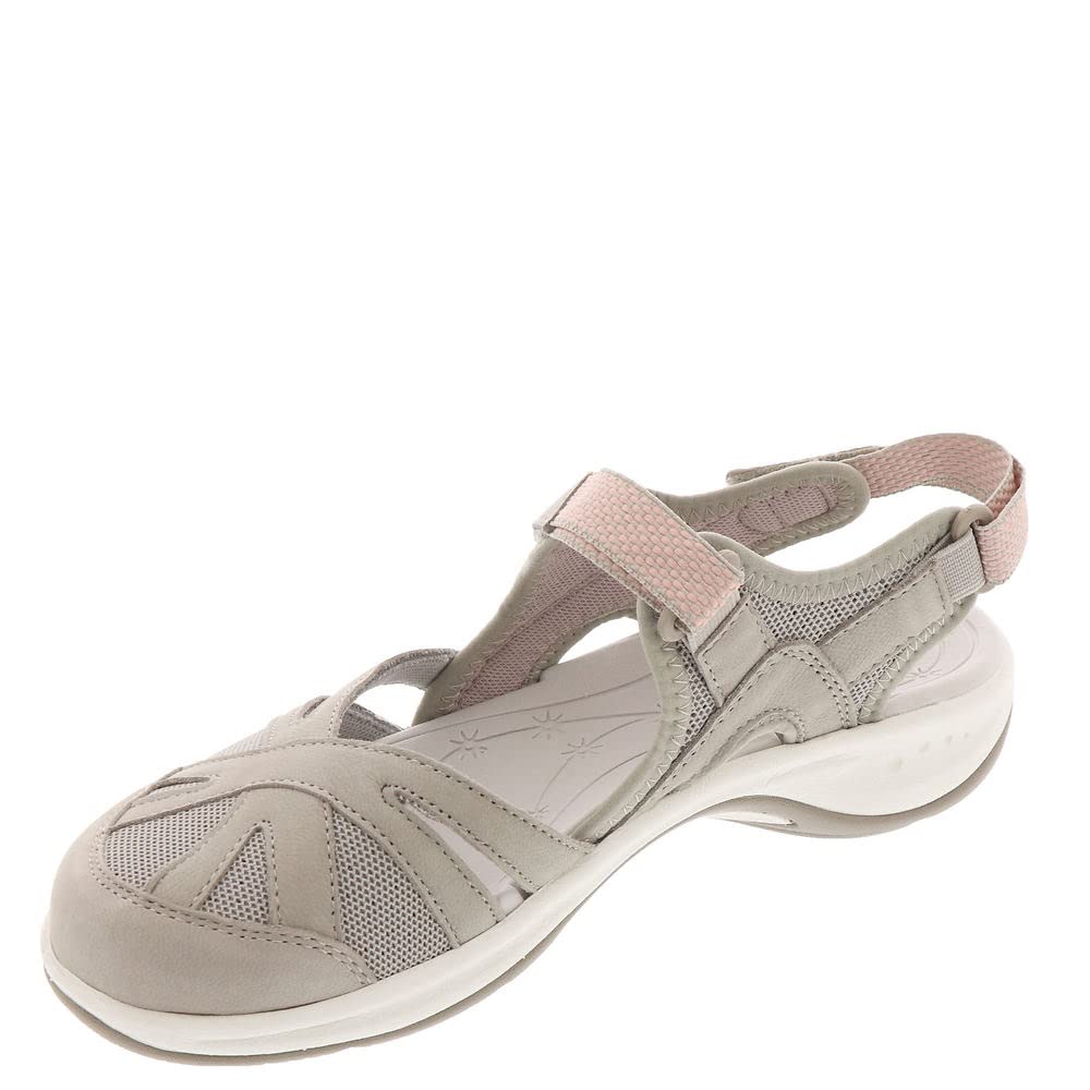 Easy Spirit Women's Esplash Mary Jane Flat, Taupe, 6.5 Wide