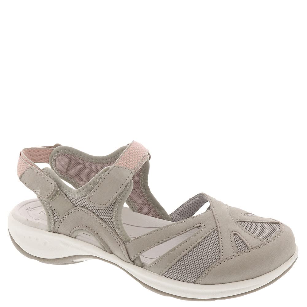 Easy Spirit Women's Esplash Mary Jane Flat, Taupe, 6.5 Wide