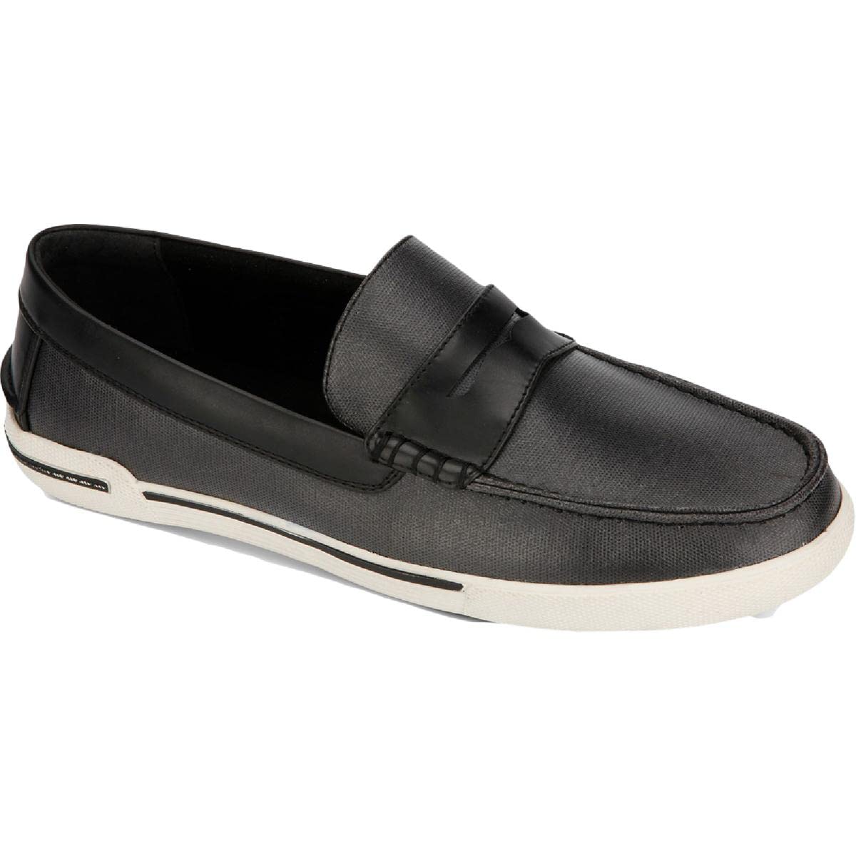 Kenneth Cole Men's UN-Anchor Boat Shoe, Black, 13