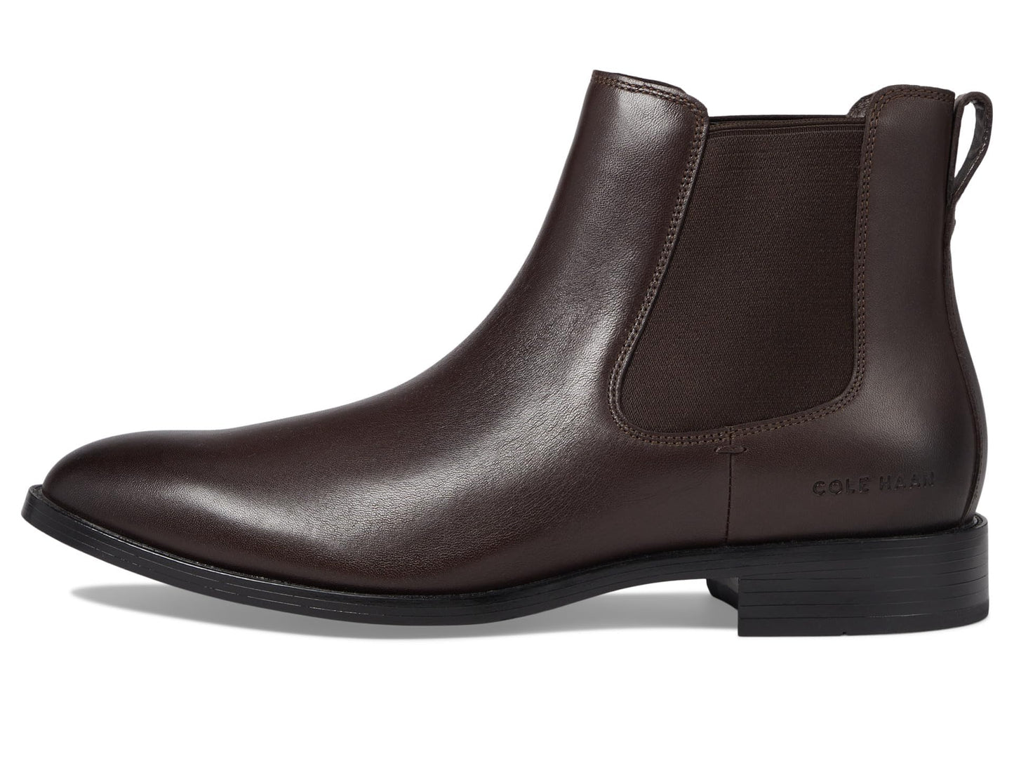 Cole Haan Men's Hawthorne Chelsea Boot, Dark Chocolate, 9.5